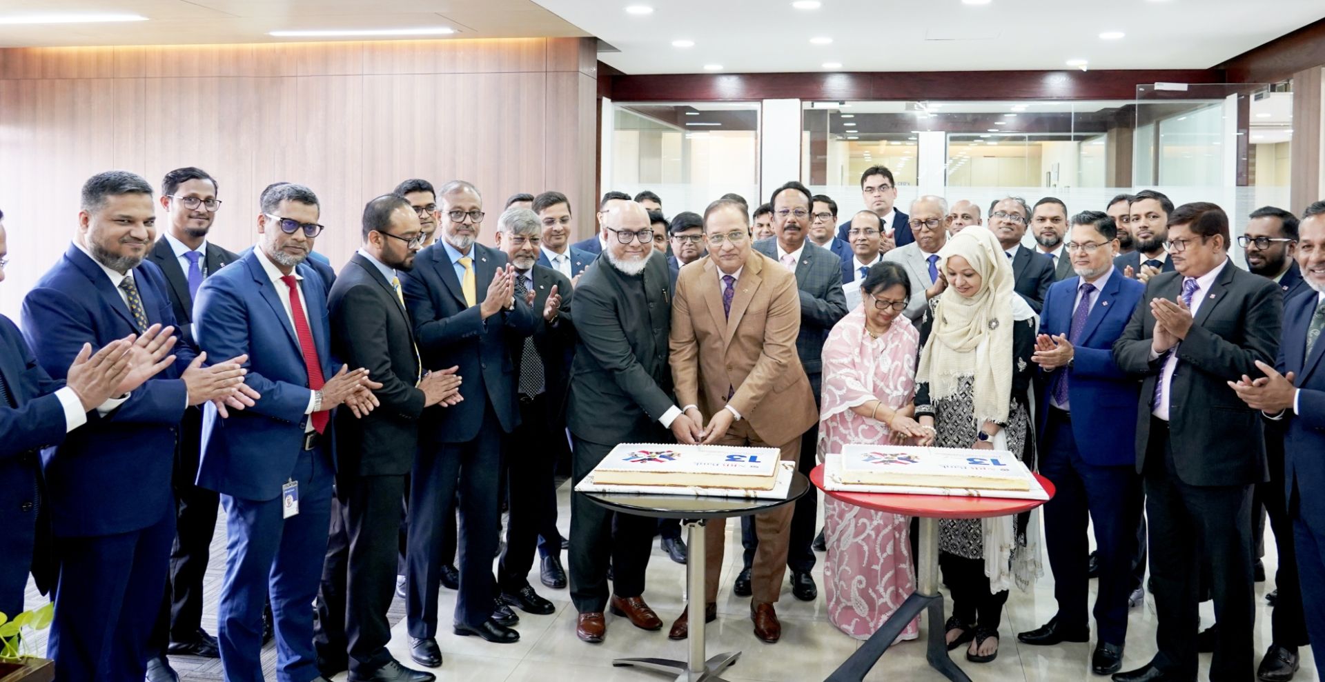 এনআরবি ব্যাংকের ১৩তম প্রতিষ্ঠাবার্ষিকী উদযাপন